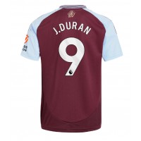 Aston Villa Jhon Duran #9 Replika Hemmatröja 2024-25 Kortärmad